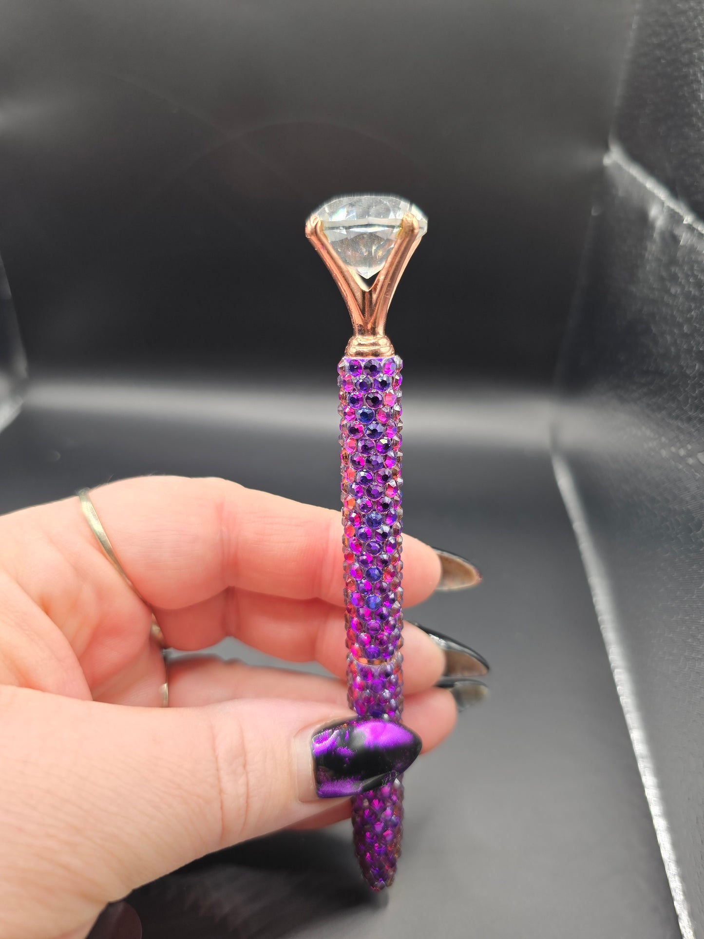 Celina Miller Art - Bling Purple Pen