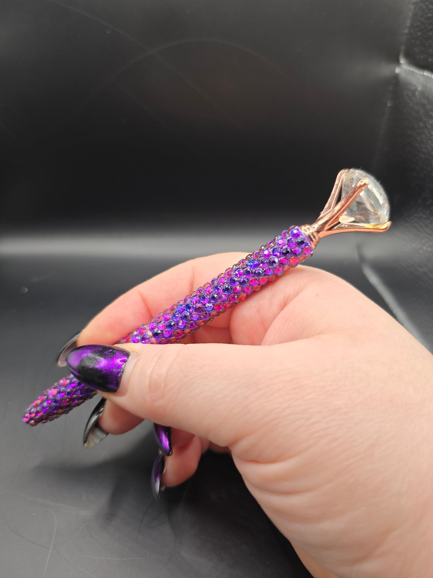 Celina Miller Art - Bling Purple Pen