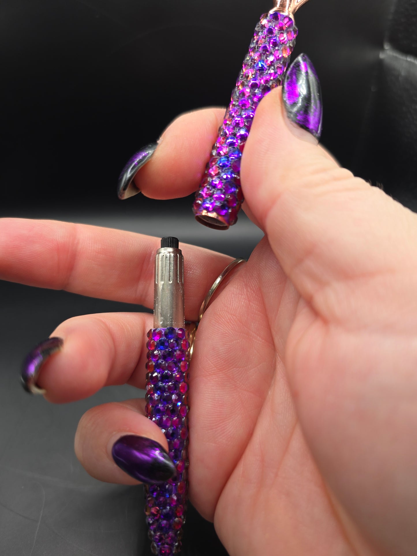 Celina Miller Art - Bling Purple Pen