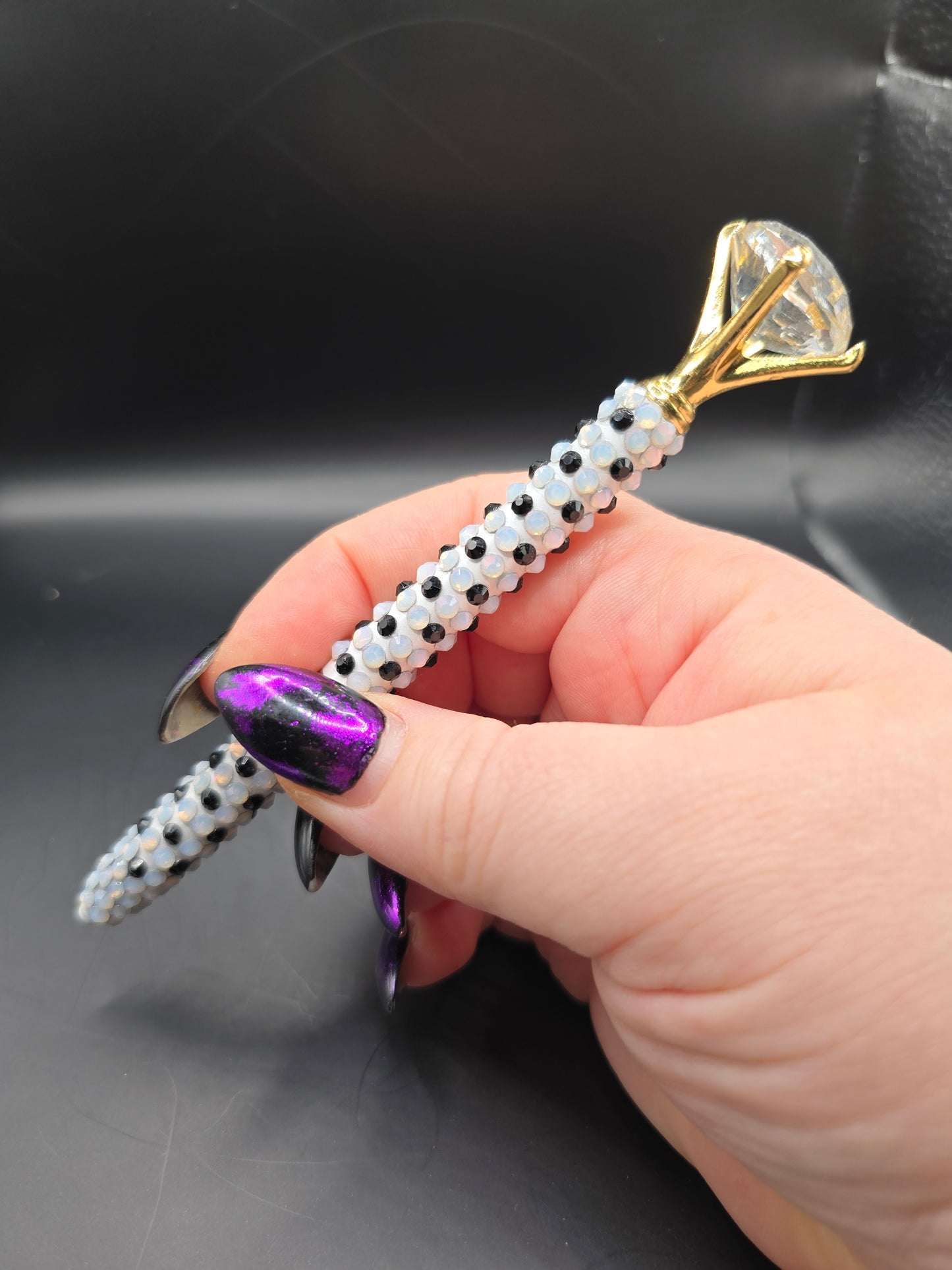 Celina Miller Art - Bling Black and White Pen