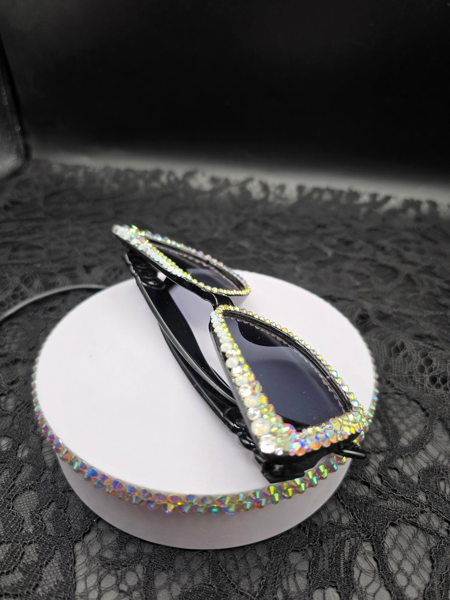 Celina Miller Art - Bling Black Sunglasses