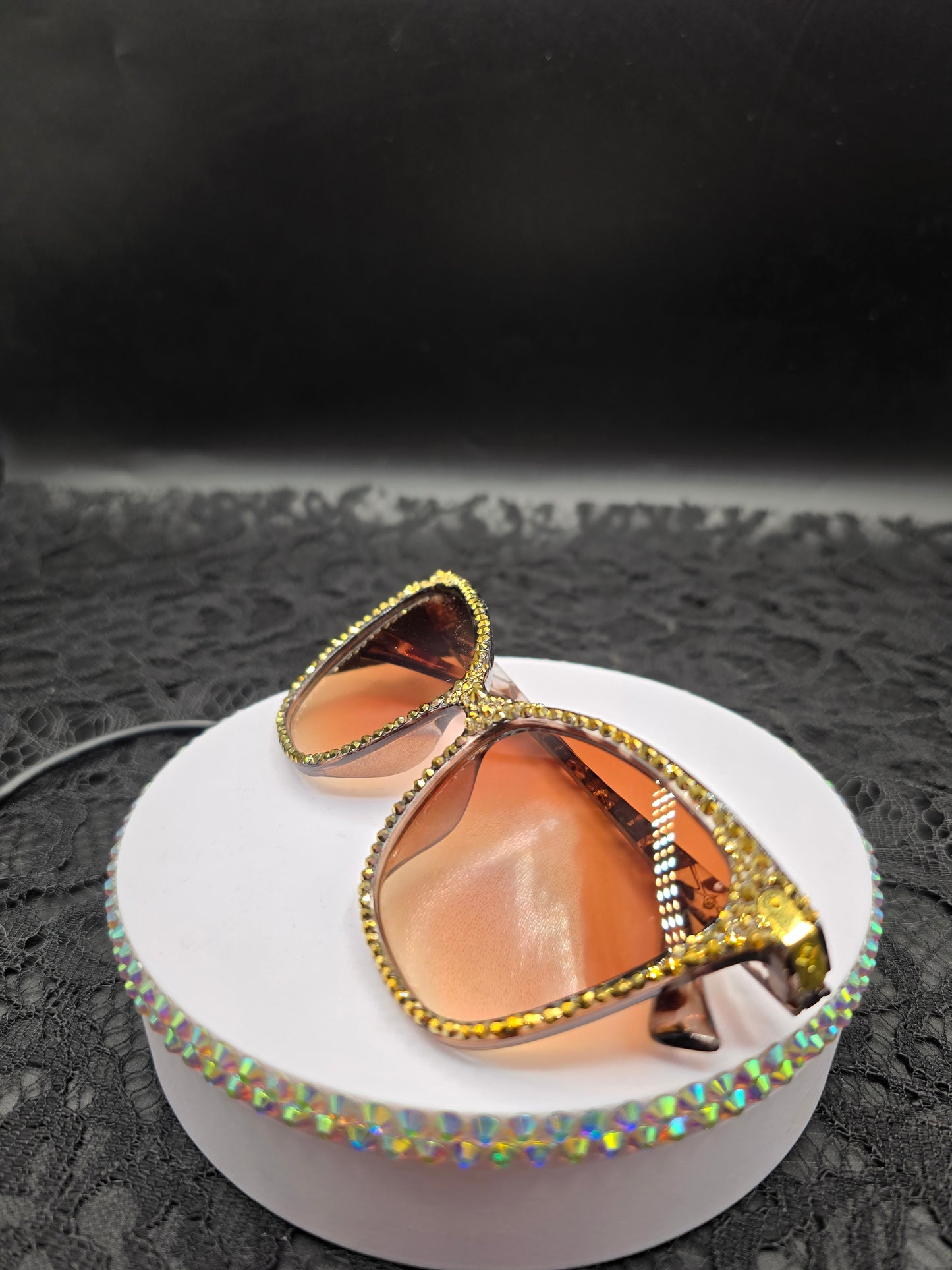 Celina Miller Art - Bling Gold Sunglasses