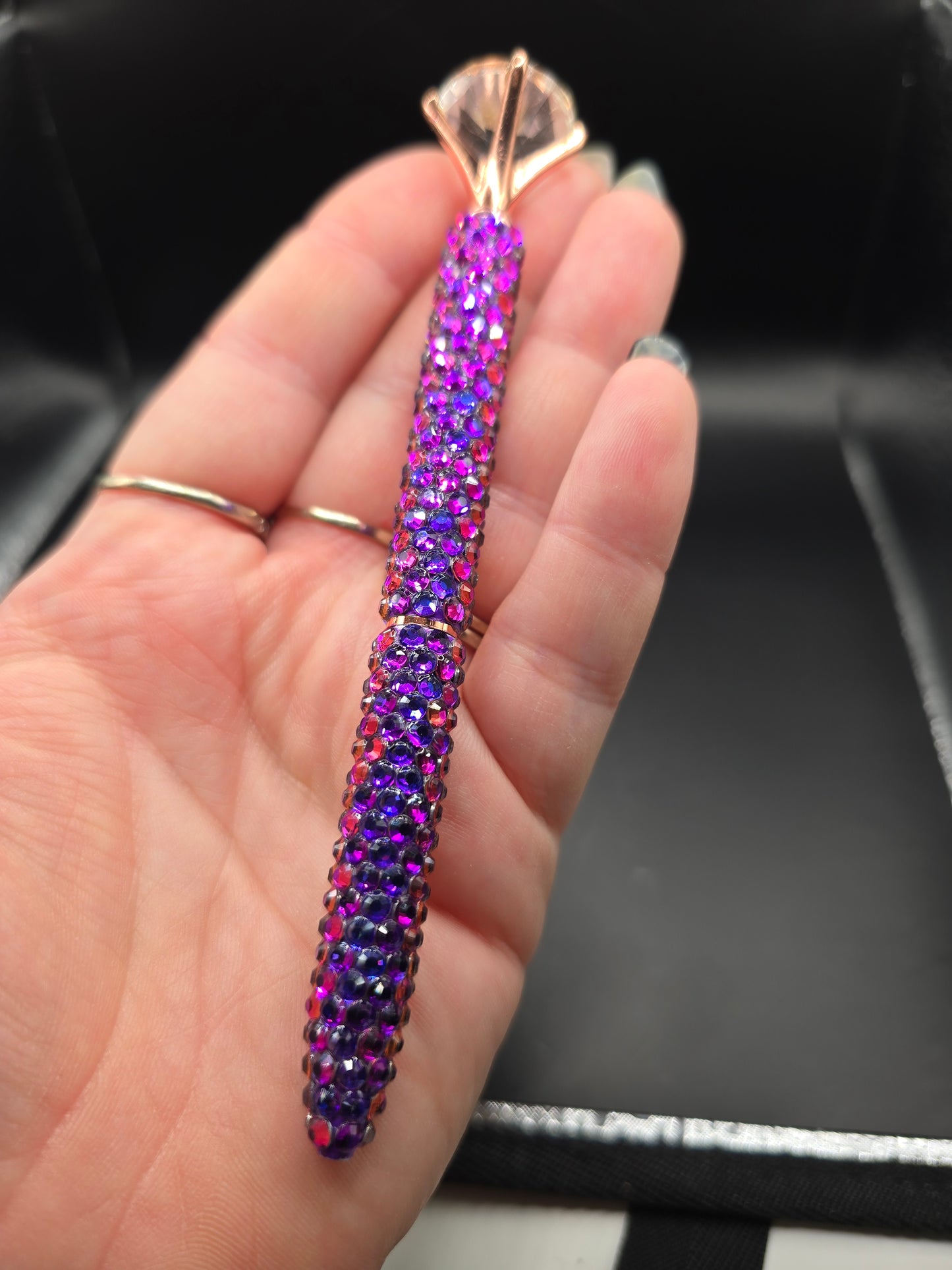 Celina Miller Art - Bling Purple Pen